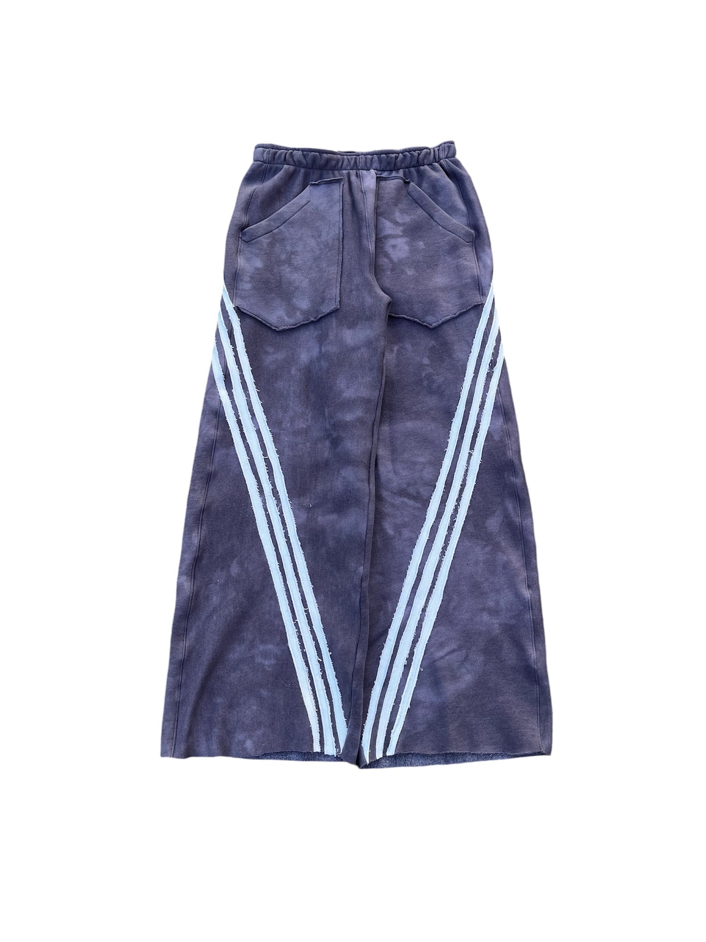 WARPED TRIPLE STRIPE SWEATPANTS