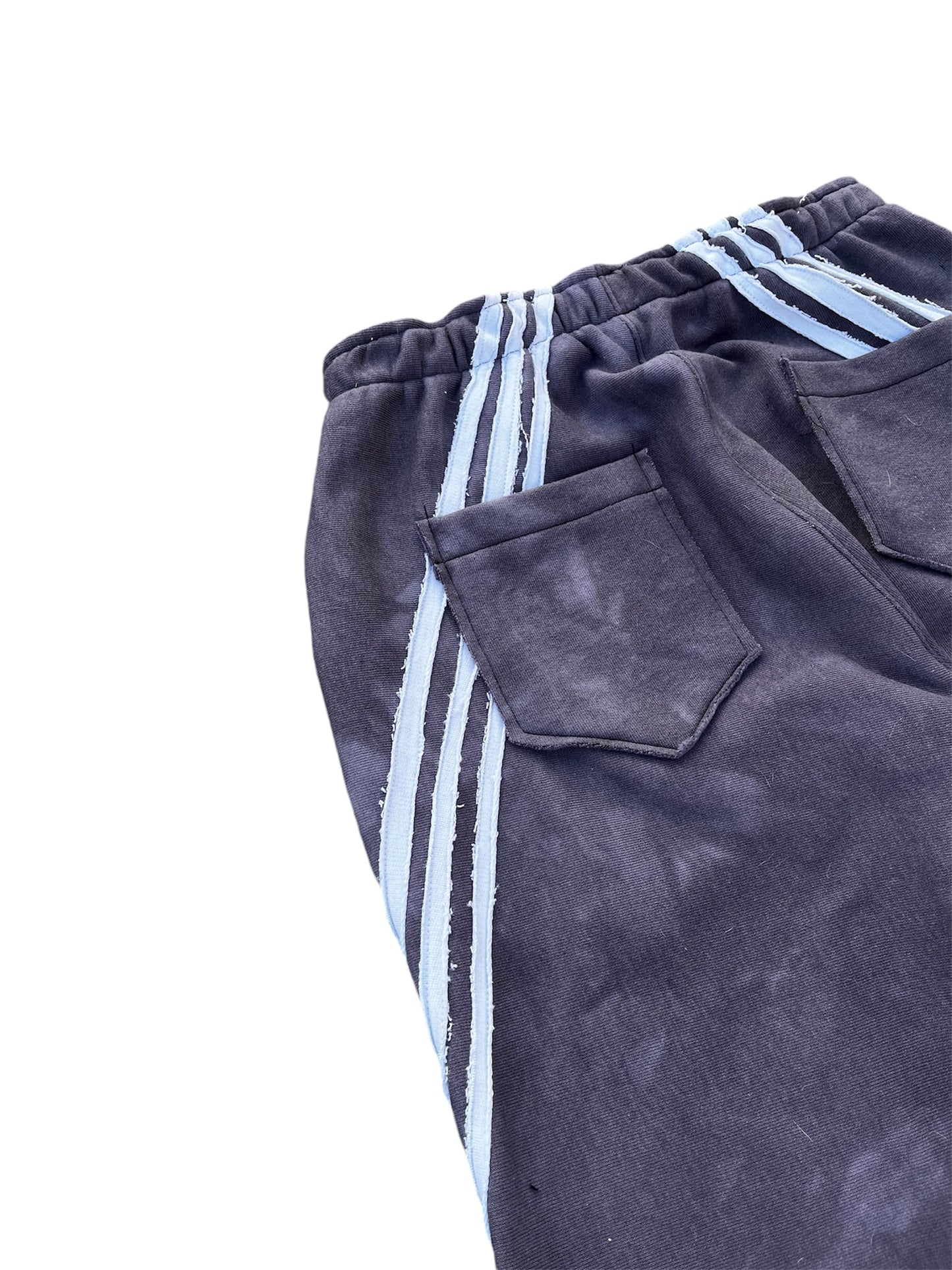 WARPED TRIPLE STRIPE SWEATPANTS