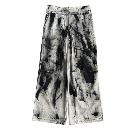 Painted Canvas Pants