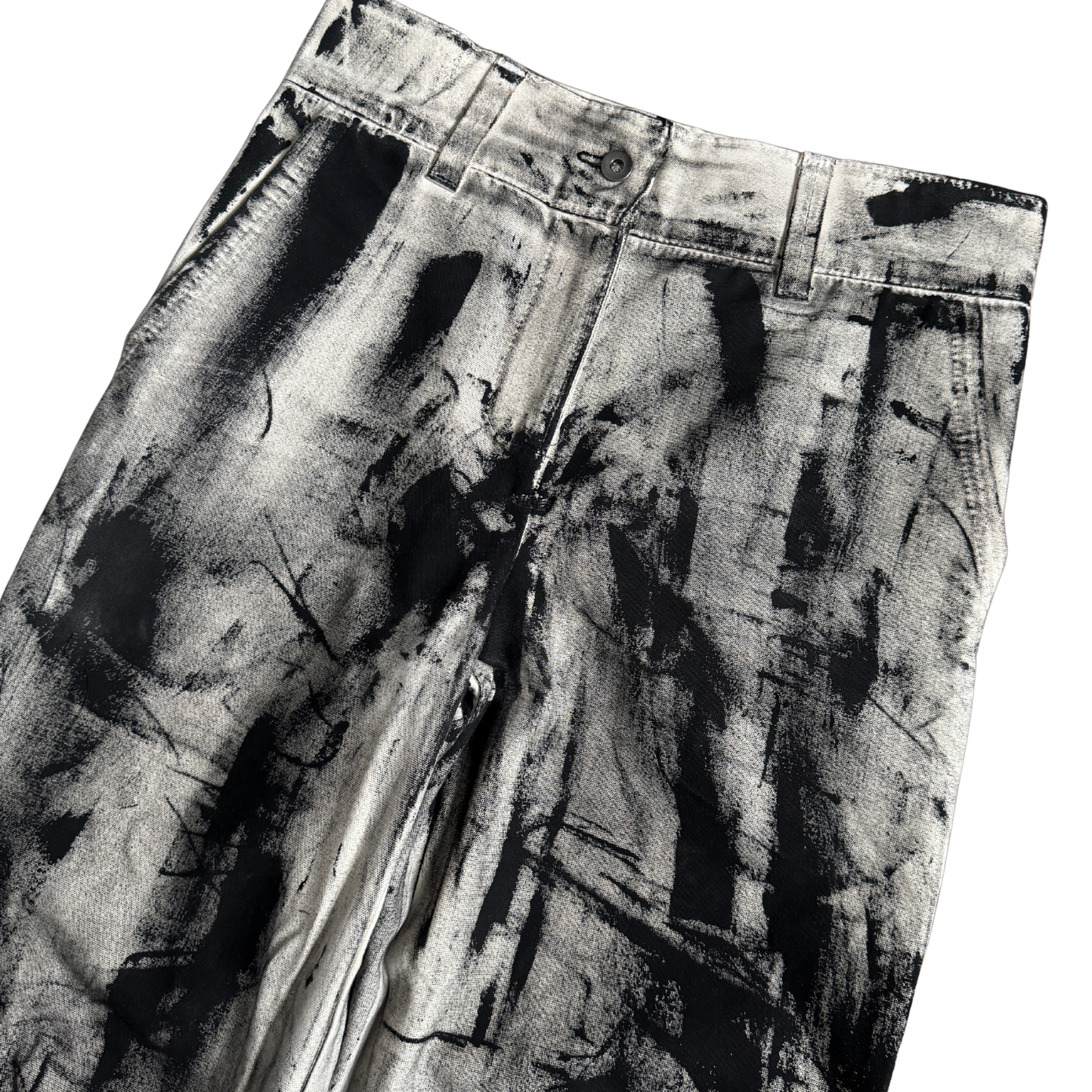 Painted Canvas Pants