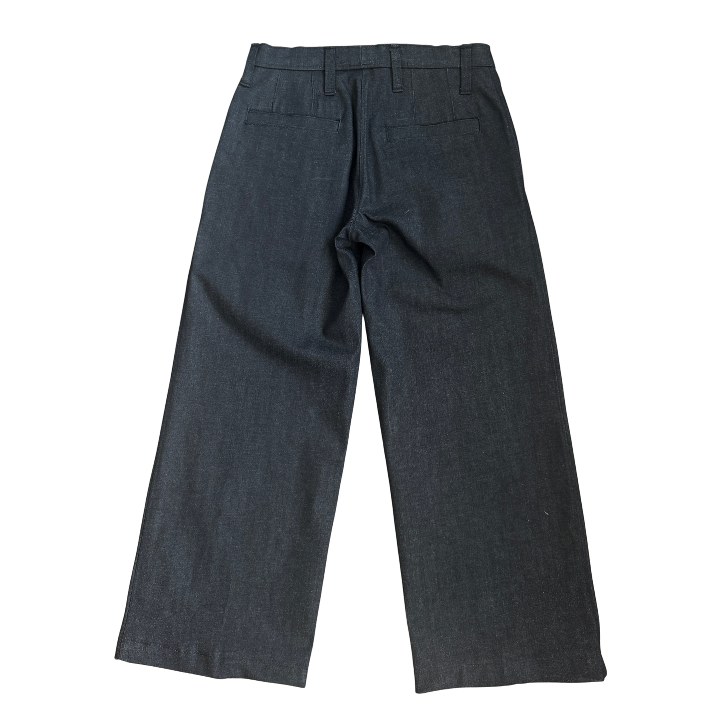 Doubled Pleated Denim